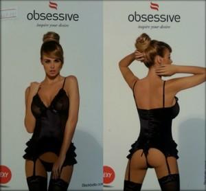 02) Корсет Obsessive Blackbella corset- 640 000. S-M-L-XL